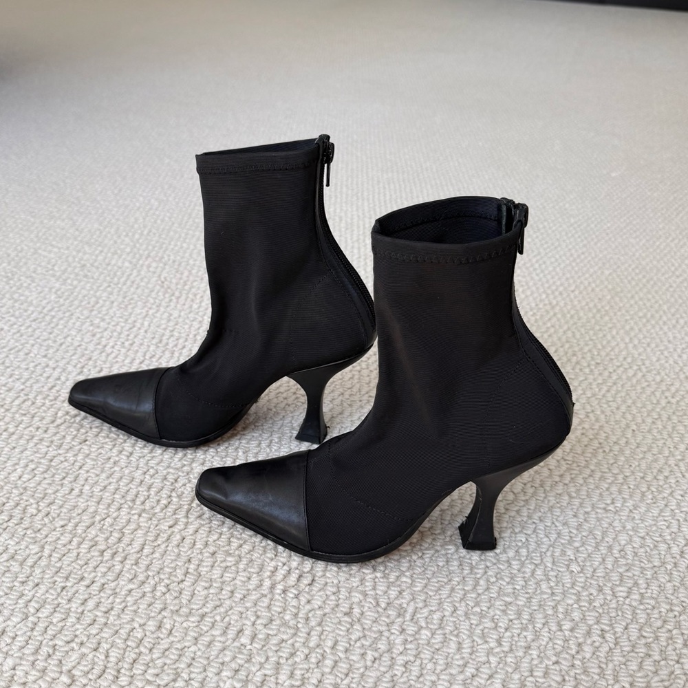 Tony Bianco Black Khan Ankle Boots - Picture 4 of 9
